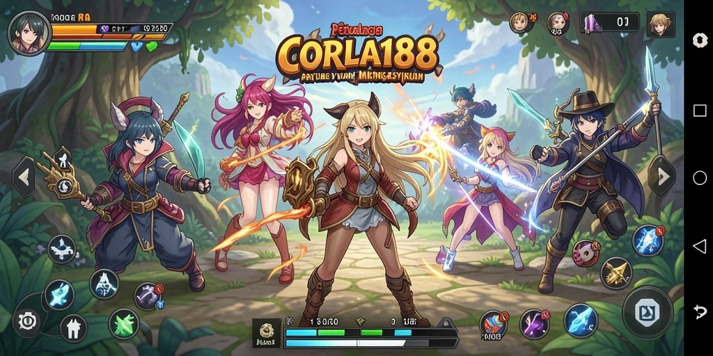 Tampilan gameplay <strong>CORLA188</strong> yang menarik dan dinamis.