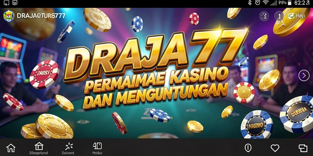 Tampilan bermain DRAJA777 yang menarik dan interaktif saat bertaruh di kasino.