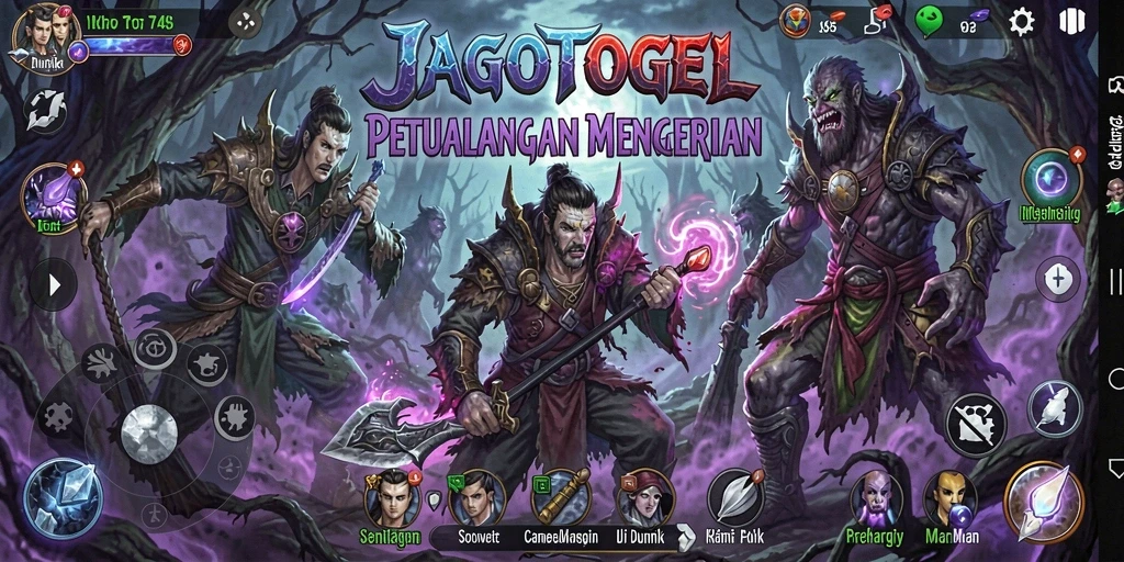 Screenshot menampilkan momen mencekam dari gameplay JAGOTOGEL.