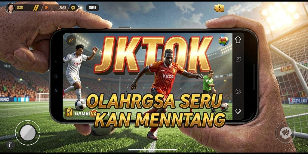 Tangkapan layar menunjukkan aksi gameplay seru dalam JKTOK.