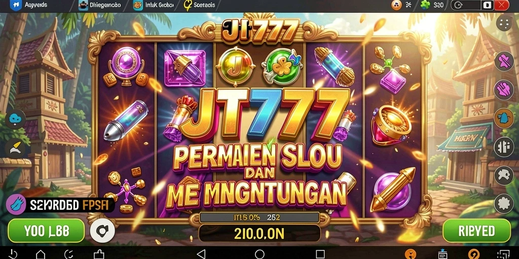 Screenshot gameplay JT777 yang penuh warna dan menarik.