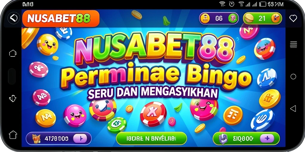 Gameplay menarik dan seru dalam permainan Bingo NUSABET88.