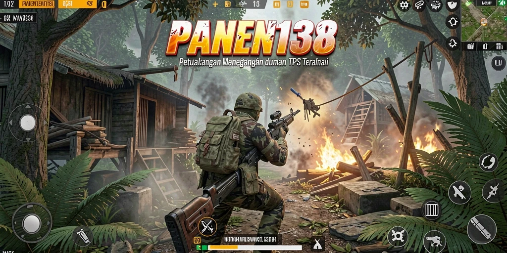 Gameplay seru PANEN138 dengan aksi tembak-menembak intens.
