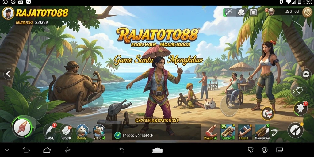 Screenshot gameplay menarik dari RAJATOTO88 yang menggambarkan keseruan.