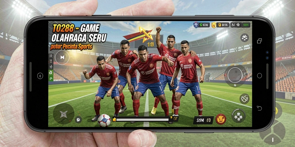 Screenshot gameplay TO288 menampilkan aksi seru dalam olahraga kompetitif.